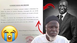 Décès de Moustapha Ba : les résultats de l’autopsie révélés, Oustaz Alioune Sall réagit