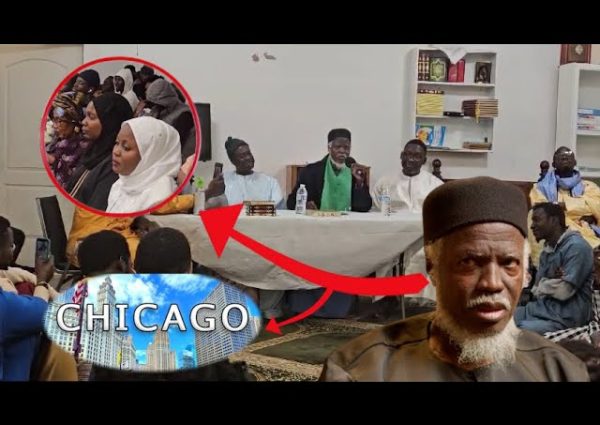 Causerie au Dahira makhaalikhoun niraane de Chicago Ak Oustaz Alioune Sall