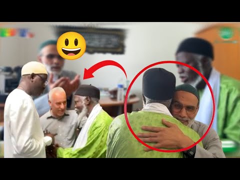 Oustaz Alioune Sall reçu par l’Imam de la grande mosquèe de Limoges…