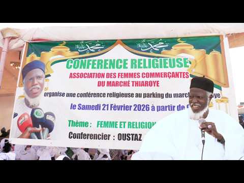 CONFÉRENCE RELIGIEUSE DES FEMMES COMMERÇANTES DU MARCHÉ DE THIAROYE GARE….