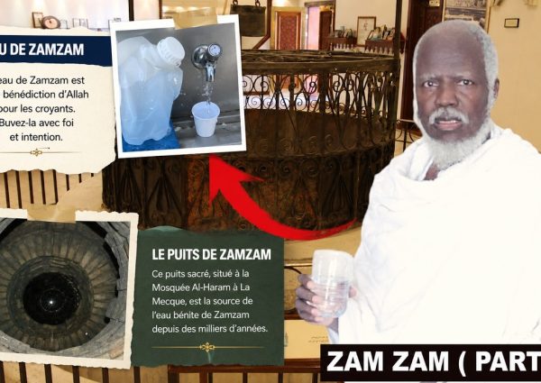 NUMERO_7 :Reportage exclusif Oustaz Alioune Sall à la Mecque Zam Zam ( Partie 2 )