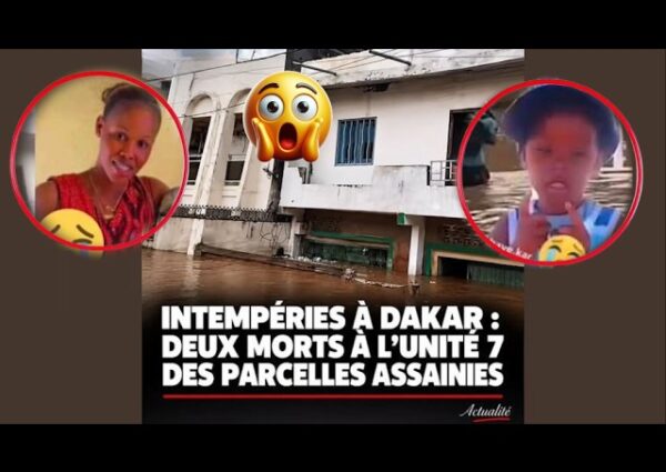 Drame aux Parcelles Assainies : une femme et son fils décèdent après les pluies !