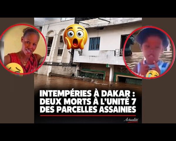 Drame aux Parcelles Assainies : une femme et son fils décèdent après les pluies !